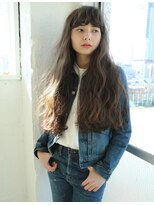 ナヌーク シブヤ(nanuk shibuya)&nbsp;【nanuk】スモーキーグレーアッシュカラー◇ラフウェーブ