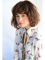 リマ(RIMA)&nbsp;【RIMA】HARUKI 外国人風☆Bob×パーマstyle＊