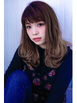 クラン(clan)&nbsp;ゆるふわグラデーションミディ×カーキグレージュ