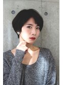 大人ショートボブ【大塚美容室UNiCO 髪質改善イルミナカラー】