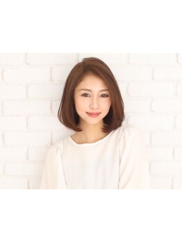 【カット+白髪染めリタッチカラー\4900】上質厳選薬剤で頭皮を保護しながら施術◎上質カラーとうるツヤ質感