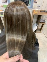 シューフルール(chou-fleur) 【cfm gloss color】スモークホワイト入りのダークアッシュ