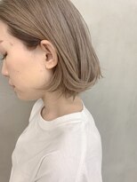 ブラン 梅田(Blanc)&nbsp;【Blanc/梅田】ホワイトベージュボブ☆