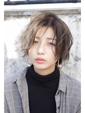 ヘア サークル ジープ 石井店(hair circle geep) ハイライトおしゃれショート