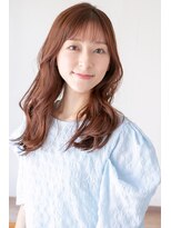 ヌーン ヘアメイク プラス ハッピータイムズ(NOON hair make+happy times) 耳かけ☆透明感イルミナアッシュベージュ 中野ヌーンstyle94