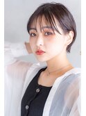 【LANY 横浜】小顔ショート×シアーグレー