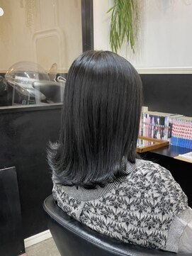 ミアロ 泉中央店(miaro) ミディアム×ブルージュ