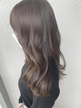 カプア 仙台駅前店(Kapua) 髪質改善カラー大人可愛いオリーブグレージュ韓国風20代30代40代