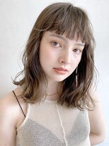 アイティー バイ アルバム 浦和店(IT by ALBUM)&nbsp;ロブスタイル_ミニウルフテラコッタくすみブルー_28505