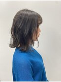 大人かわいいレイヤースタイル☆透明感シアーアッシュブラウン