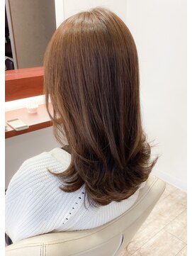 マーリャヘアー(mallia hair) シフォンベージュ
