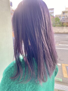 イマジン 川越(IMAGINE) 10代20代30代大人気！ケアブリーチで可愛いラベンダーカラー