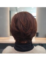 ムーヘアー MOU HAIR&nbsp;ふんわりカールのショートボブ☆