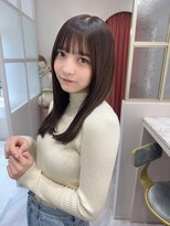 ランド 原宿表参道(LAND)&nbsp;ショコラアッシュ/ヘルシースタイル/前髪カット