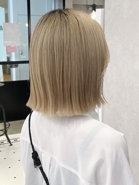 ザザ シンジュク(ZA/ZA shinjuku) ハイトーンボブ