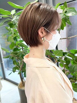 ノエ ナゴヤ(NOE NAGOYA) 丸みショートボブ