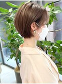 丸みショートボブ