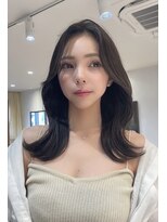 ロンドシェリ 仙台(Lond Cheri)&nbsp;レイヤーカット 韓国くびれヘア 顔周り 髪質改善 縮毛矯正