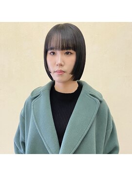 インサイドアウト(IN SIDE OUT+) ボブ / ミニボブ / 姫カット / 黒髪ボブ【IN SIDE OUT＋】