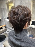 ふんわりショートパーマ♪