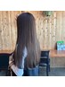 (再来限定) 6.7月限定 【河野・納村指名】カット＋カラー＋髪質改善TR