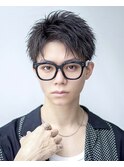 ビジネスヘア就活ヘアツーブロック刈り上げフェードメンズ