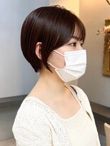 オズ 安積店(OZ)&nbsp;ダブルカラー外ハネボブインナーカラーハイライトケアブリーチ