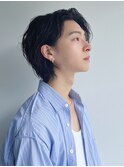 ツイストスパイラルパーマ波巻きスパイラル刈り上げマッシュ