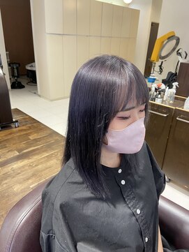 ファム 十日市店(femme) 冬の先取り？ラベンダーグレージュ