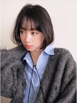 シア 表参道(SHEA.) ゆるふわボブ/ぷつボブ/地毛風カラー/黒髪/地毛戻し