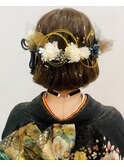 成人式ヘア☆振袖振袖ヘアアレンジ