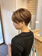 サンライズ(SunRise) マッシュショート　大人可愛い　ツーブロック　刈り上げ