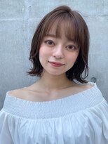 エトラ 渋谷店(etora) 前髪 外ハネボブ ワイドバング イメチェン 美髪"