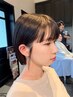 【ヘアケア人気No.1】1日3名似合わせカット+艶々システムトリートメント/6800