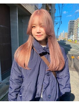 クプラ(Qpula) ブリーチカラー　ピンクベージュ