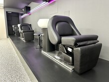 ラ ミュウ バイ ディーアンドティー(LA MIU by D&T)の雰囲気（フルフラットになり首や腰に優しいシャンプー台）