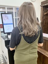 ジャストビューティー リアリー(just beauty Really)&nbsp;バレイヤージュ×グレージュカラー【横須賀中央 Really】