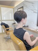 刈り上げ×マッシュショート*