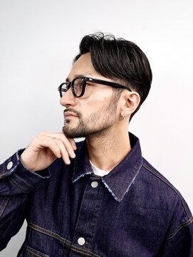 インフィニス 恵比寿(Infinis) ハーフバックハイライトスパイラルパーマ波巻きパーマ