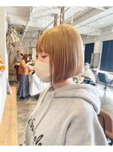 ミルクティーベージュカラー♪