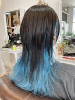 クッキー ヘアーアンドメイク(COOKIE Hair&Make)&nbsp;【COOKIE】水色ウルフ