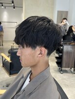 ビューバイネオリーブ 用賀店(Beau'r by neolive) ダークアッシュニュアンスパーマ韓国マッシュ《用賀》