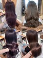 アンククロス 表参道(ANKH CROSS)&nbsp;色味が入ったワンカラー、ブリーチなしダブルカラー得意です♪
