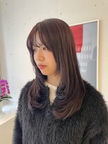 ニカ(NICA)&nbsp;【NICA】ピンクラベンダー×レイヤーカット:北村