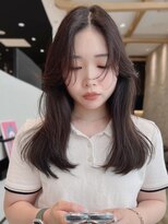 ケーツー あべのキューズモ－ル店(K-two)&nbsp;顏周りカット*レイヤーカット*ベージュカラー*30代40代50代