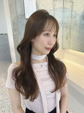 ロール 博多(Role) レイヤーカット/髪質改善/ミディアム/透明感