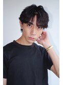 ツイストスパイラルパーマ波巻きスパイラル刈り上げマッシュ