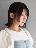 切りっぱなしボブ[溝の口/髪質改善/縮毛矯正/白髪ぼかし]