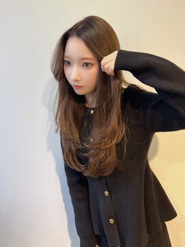 リコ ヘアアンドリラクゼーション 名駅店(LICO HAIR＆RELAXATION) 韓国レイヤーチョコレートブラウン