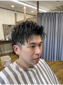 束感でキレ良く仕上げるメンズスタイル　印西　理容室　barber